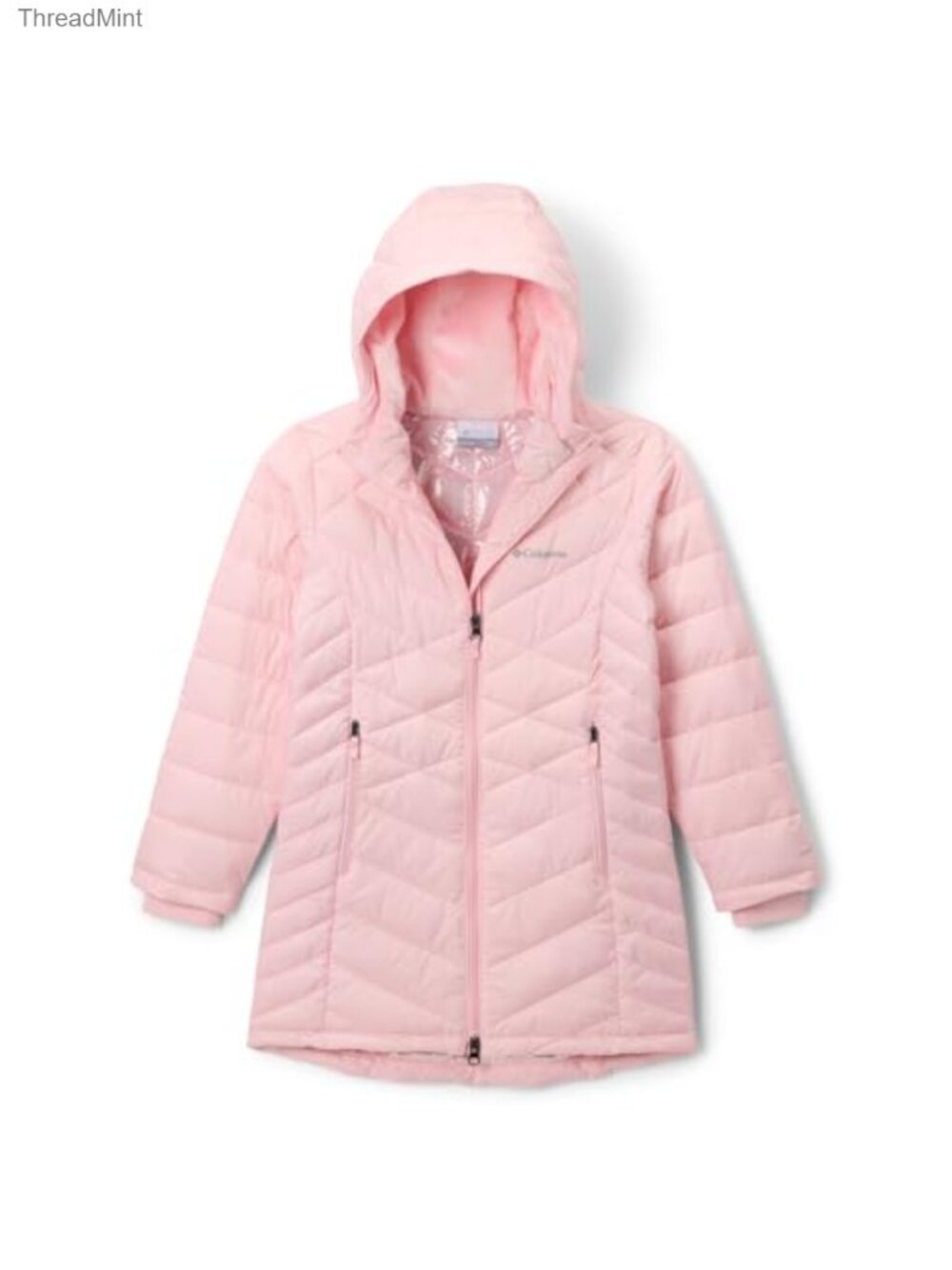 Kids Quilted Lightweight Insulated Jacket Long Sleeve Fleece Lined